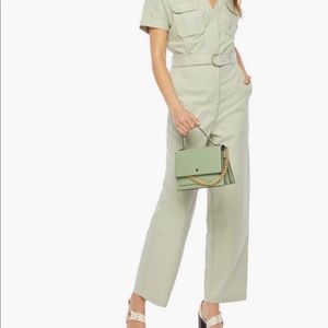 NWT Sage Green Jumpsuit